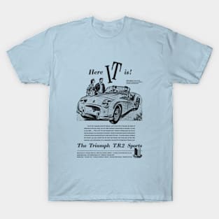 TRIUMPH TR2 - advert T-Shirt